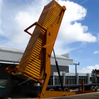 20&40' containertilter for lossing